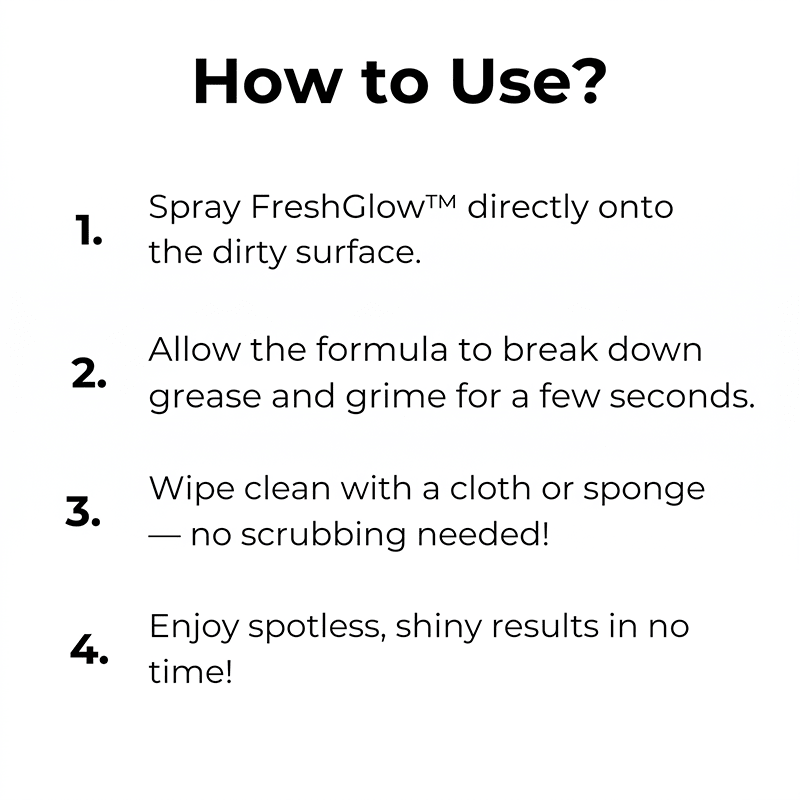 FreshGlow™ Magic Foam Cleaner I Last Day 1+1 FREE🔥 - Lovitzo