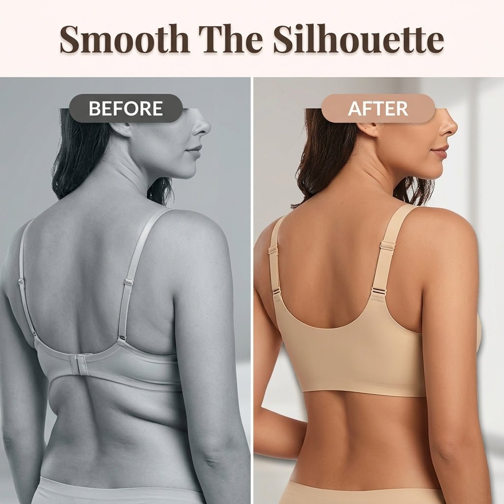 Full Coverage Push Up Bra - All - Day Comfort, Effortless Lift / Solvique - Lovitzo