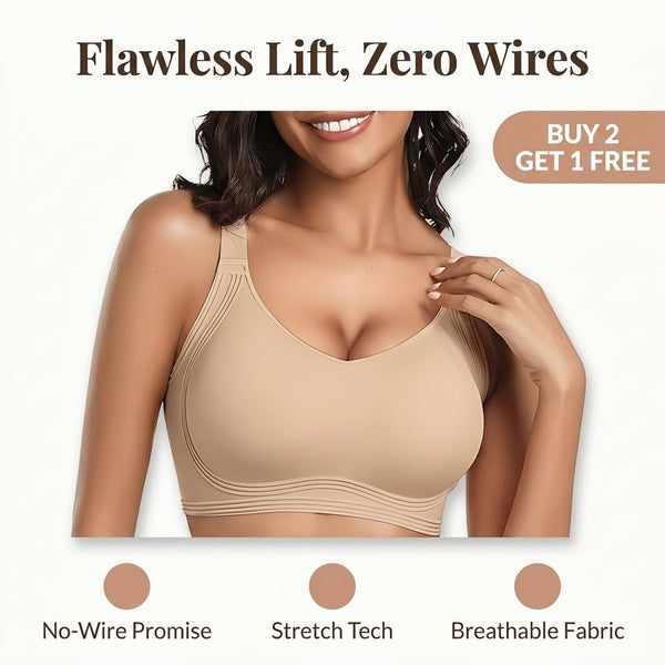 Reggiseno Push Up a Copertura Totale - Comfort per Tutto il Giorno, Sollevamento Senza Sforzo / Solvique