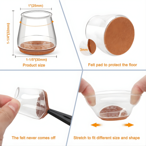 FurniGuard / Leg Protectors – Protect Your Floors, Enhance Your Furniture - Lovitzo