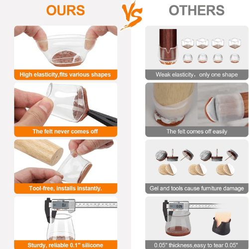 FurniGuard / Leg Protectors – Protect Your Floors, Enhance Your Furniture - Lovitzo