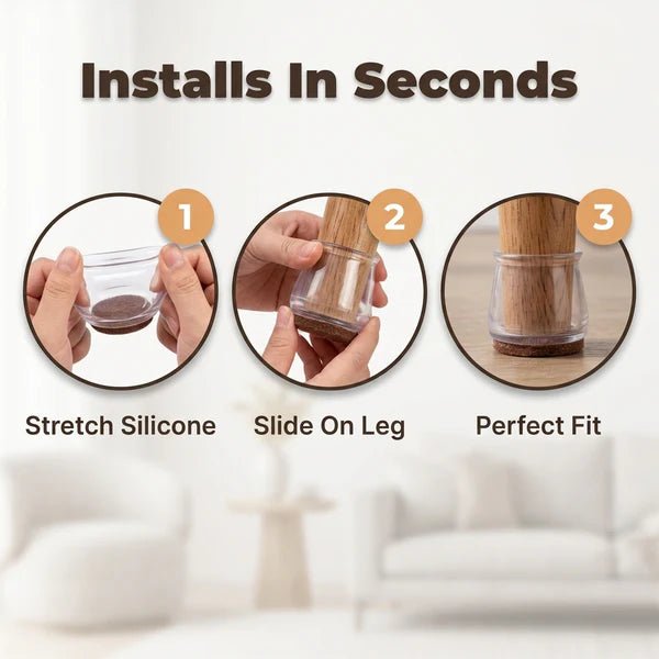 FurniGuard / Leg Protectors – Protect Your Floors, Enhance Your Furniture - Lovitzo
