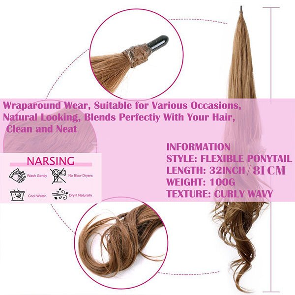 GlamClamp™ / Ponytail Extension (Buy 1 Get 1 FREE) - Lovitzo