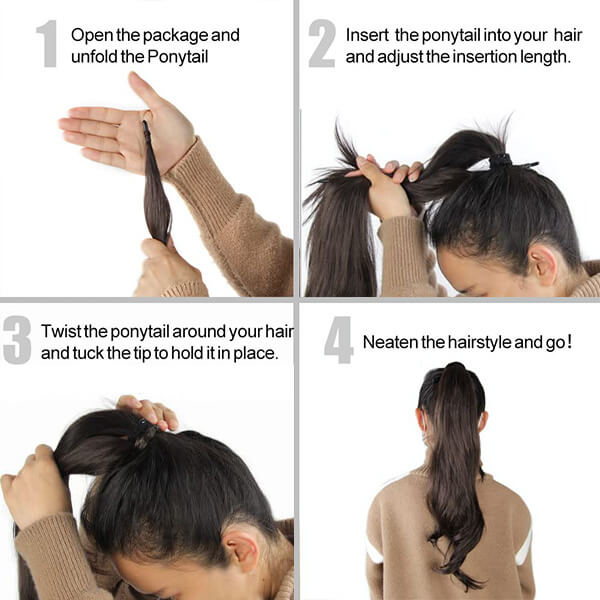 GlamClamp™ / Ponytail Extension (Buy 1 Get 1 FREE) - Lovitzo