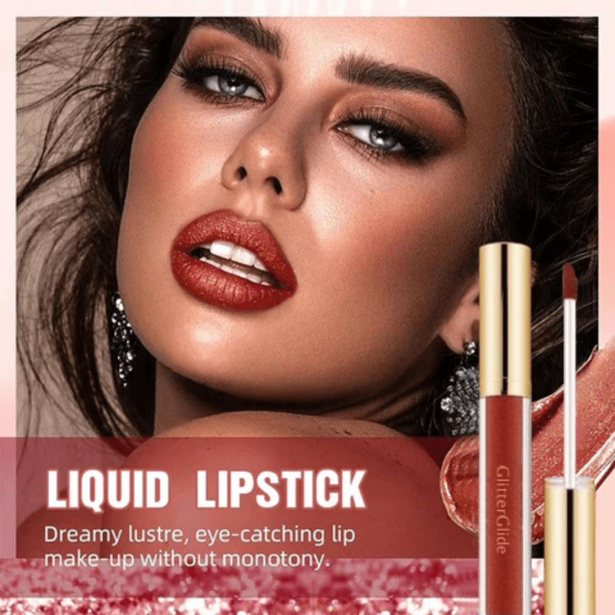 GlitterGlide™ / Diamond Shine Waterproof Lip Gloss - Lovitzo