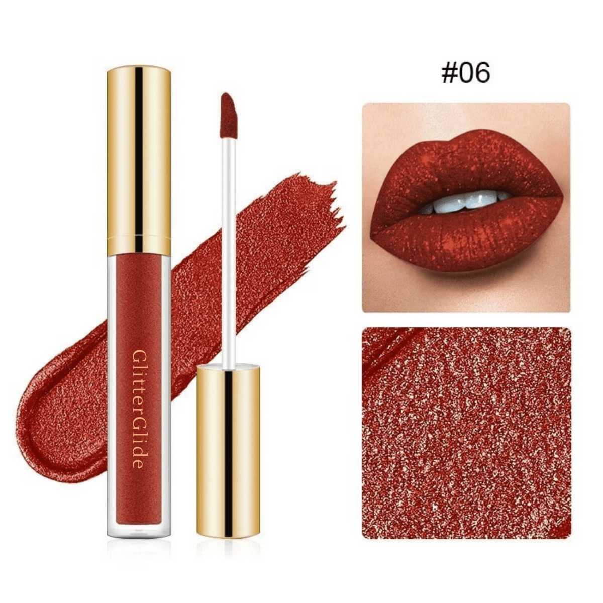 GlitterGlide™ / Diamond Shine Waterproof Lip Gloss - Lovitzo