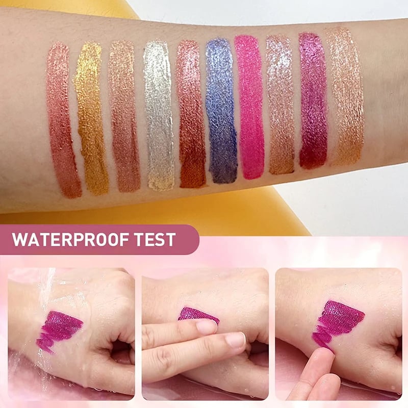 GlitterGlide™ / Diamond Shine Waterproof Lip Gloss - Lovitzo