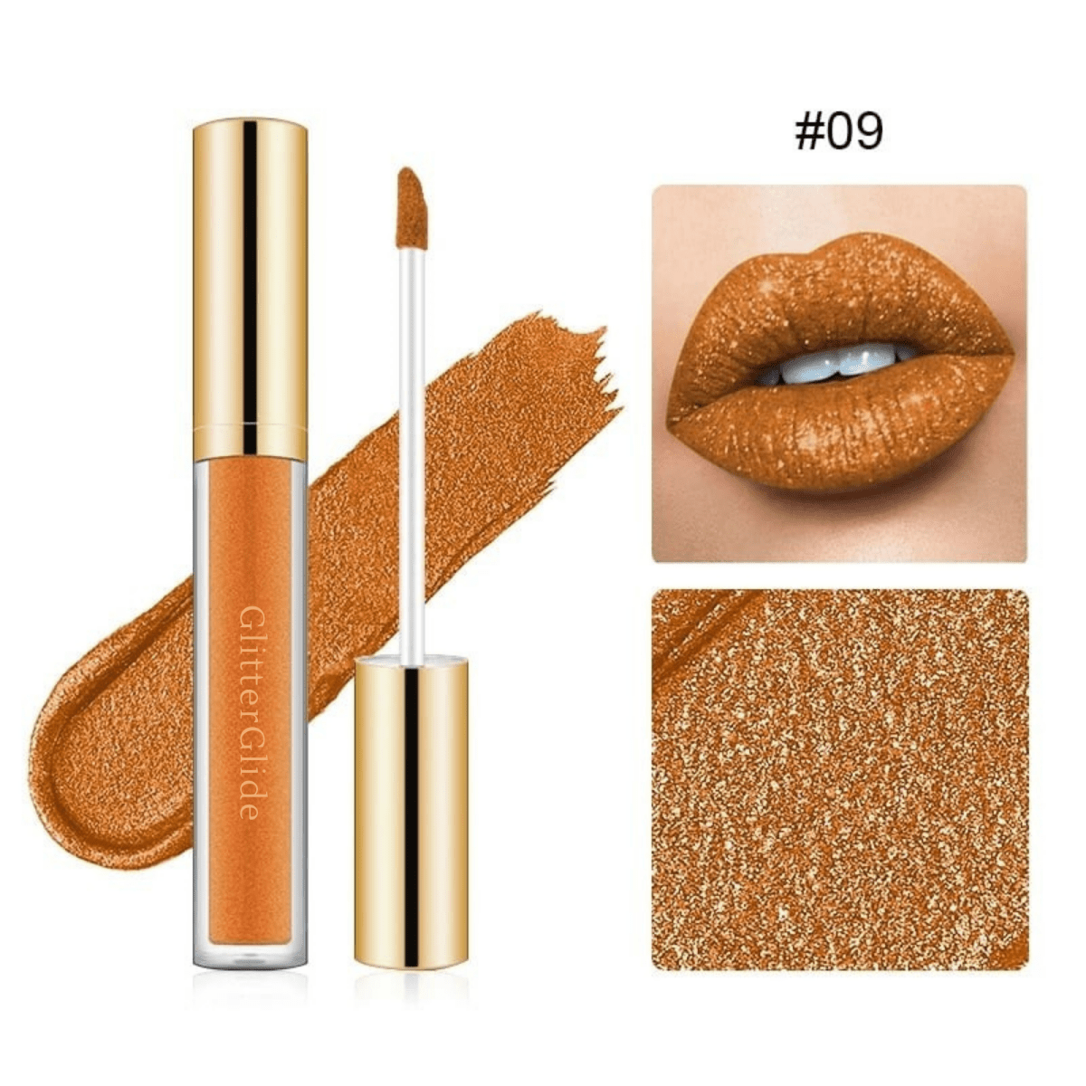 GlitterGlide™ / Diamond Shine Waterproof Lip Gloss - Lovitzo