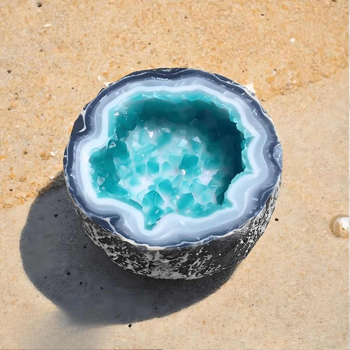 GlowAura - Crystal Scented Candle for Energy Cleansing - Lovitzo