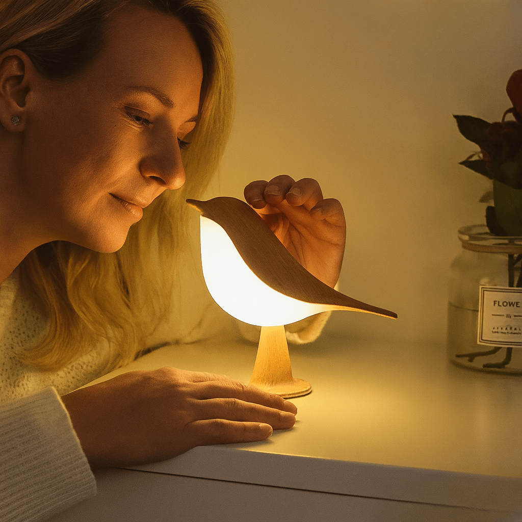GlowBird – Wireless Bird Touch Table Lamp | Buy 1, Get 1 for FREE - Lovitzo
