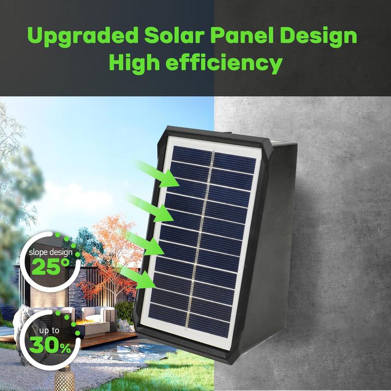 GlowGable™ / Outdoor 4 LED Solar Wall Lights - Lovitzo