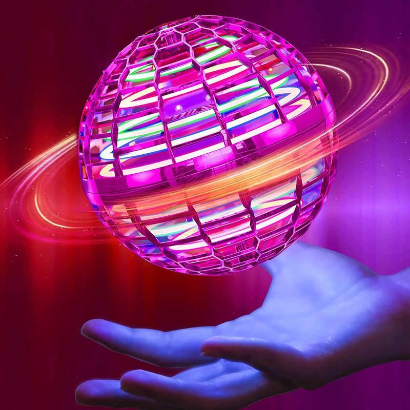 Glowing flying ball for fun and interactive games - Lovitzo