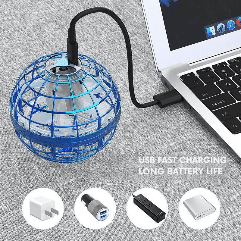 Glowing flying ball for fun and interactive games - Lovitzo