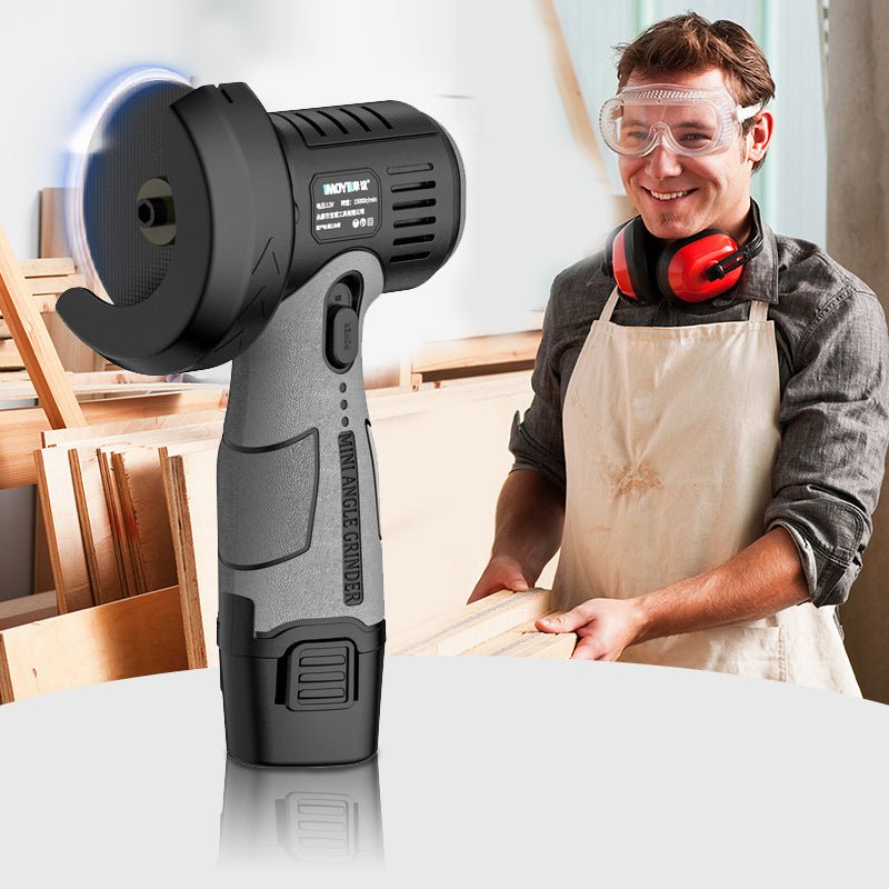 Grindix 12V Mini Angle Grinder with Cutting Disc – ideal for precise cutting and grinding - Lovitzo