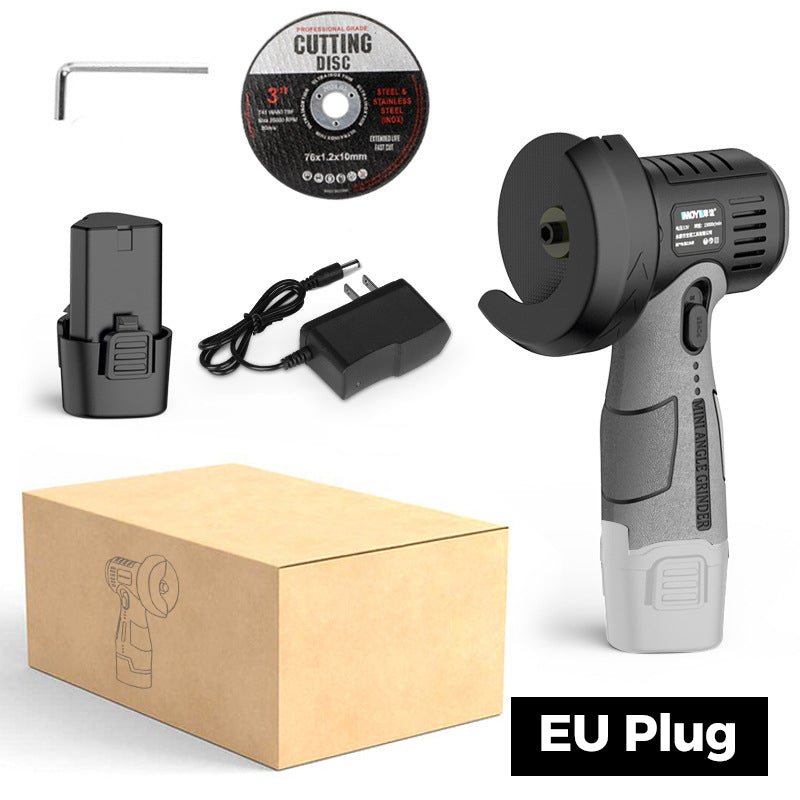 Grindix 12V Mini Angle Grinder with Cutting Disc – ideal for precise cutting and grinding - Lovitzo