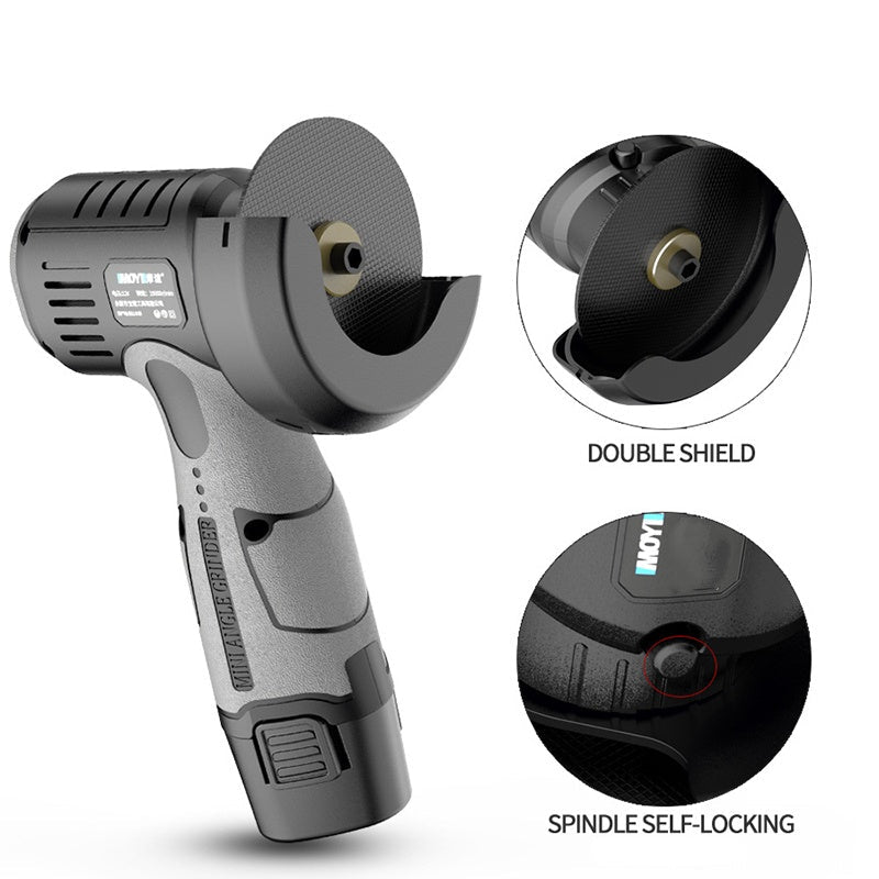 Grindix 12V Mini Angle Grinder with Cutting Disc – ideal for precise cutting and grinding - Lovitzo
