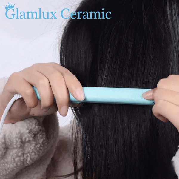 Piastra per capelli | Mini ferro arricciacapelli | Styling 2-in-1 | Glamlux Ceramic