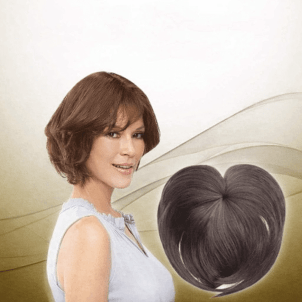Ciocca di capelli | | Clip-in topper per capelli | Look istantaneo senza cuciture | Volyra