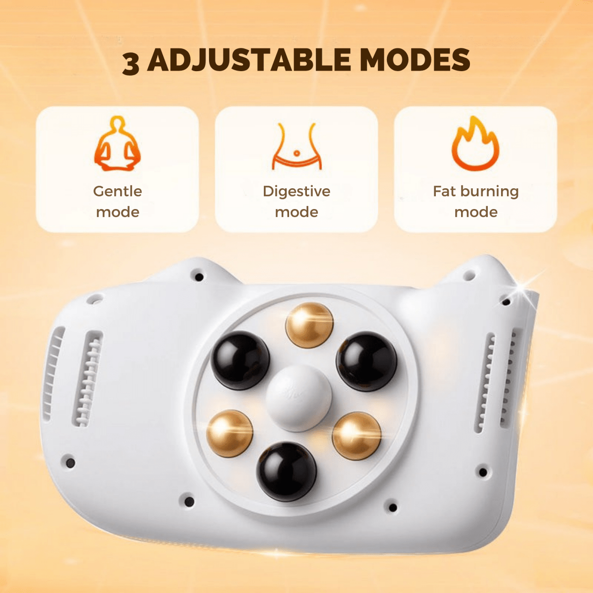 HeatVibe – Wireless Abdominal Massager with Heat & Vibration for Deep Relaxation - Lovitzo
