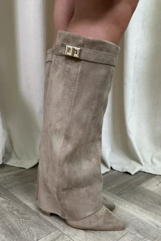 HeelHaven - High - heel boots with trousers - Lovitzo