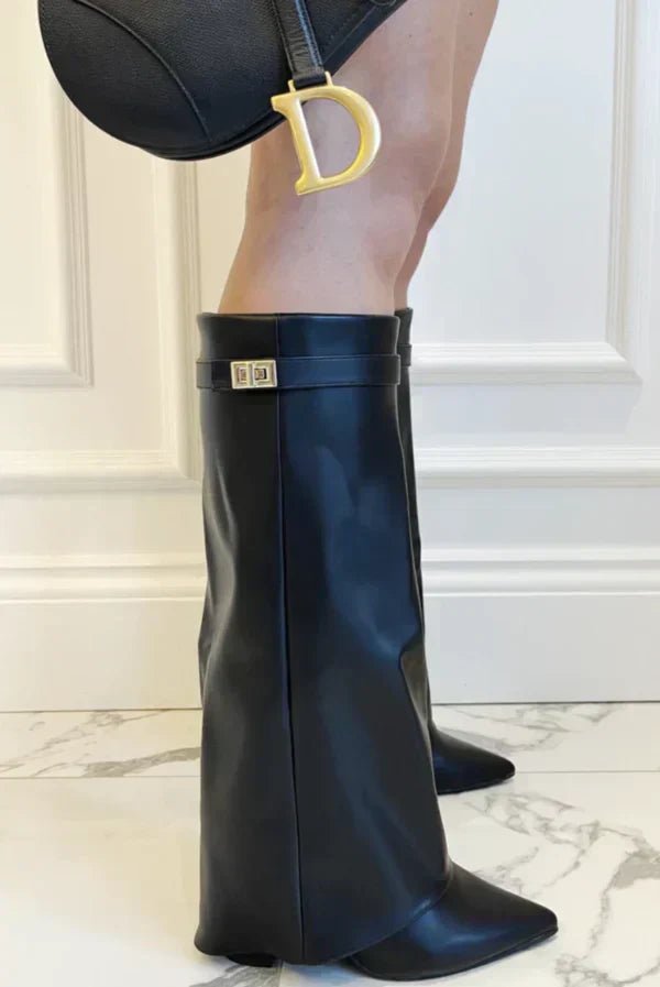 HeelHaven - High - heel boots with trousers - Lovitzo