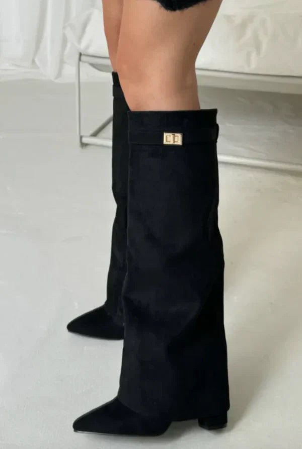 HeelHaven - High - heel boots with trousers - Lovitzo