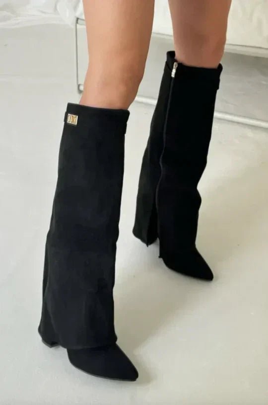 HeelHaven - High - heel boots with trousers - Lovitzo