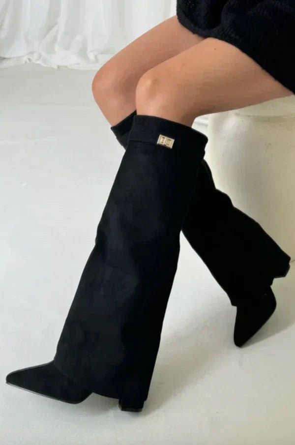 HeelHaven - High - heel boots with trousers - Lovitzo