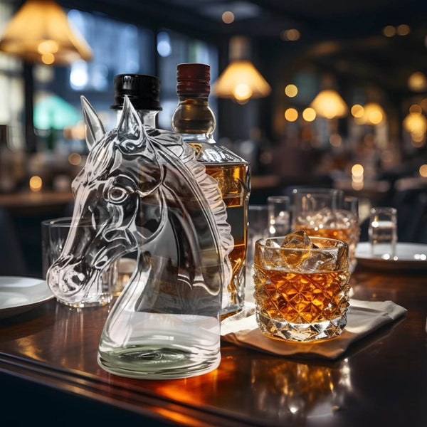 HorseHearth™ / Whiskey-Dekanter in Pferdekopf-Form