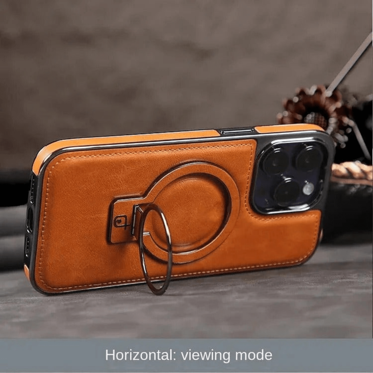 iPhone LuxeArmor Metal Stand Case - Lovitzo