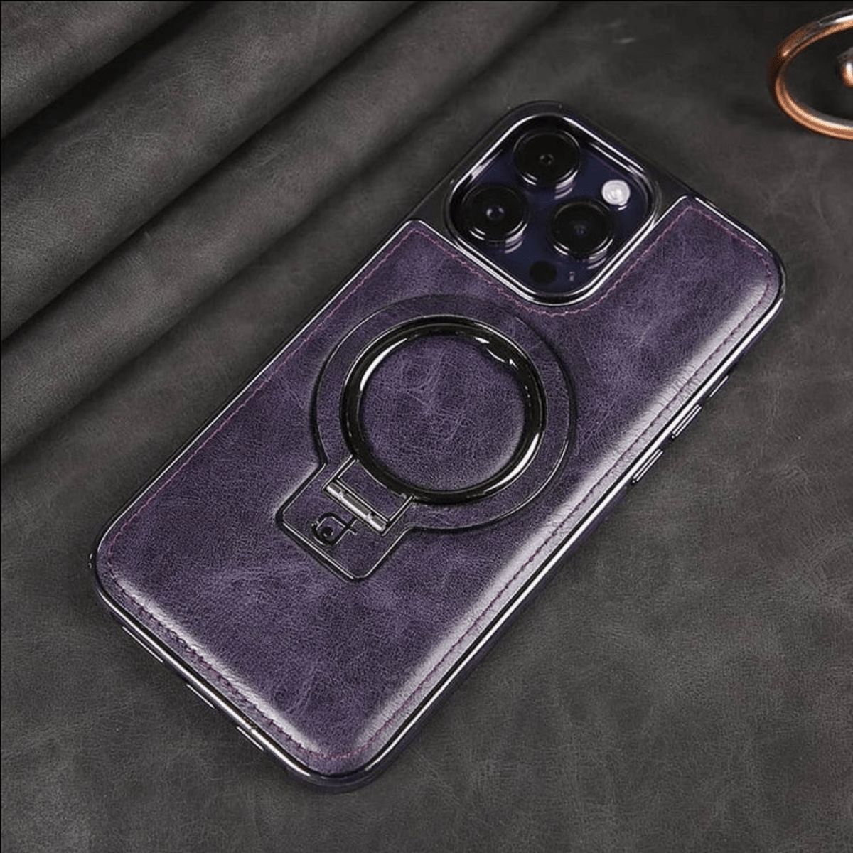 iPhone LuxeArmor Metal Stand Case - Lovitzo