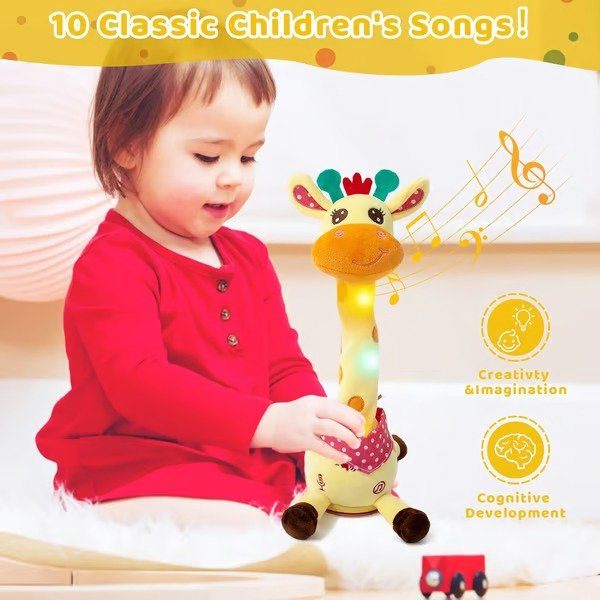 JiveGiraffe™ / Singing & Dancing Giraffe Toy - Lovitzo