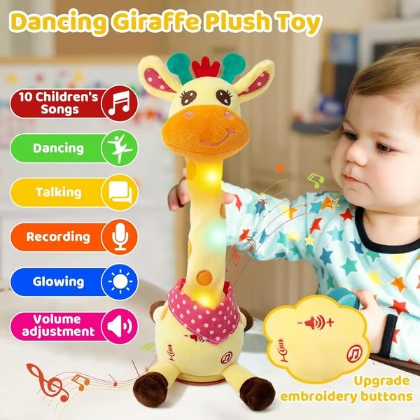 JiveGiraffe™ / Singing & Dancing Giraffe Toy - Lovitzo