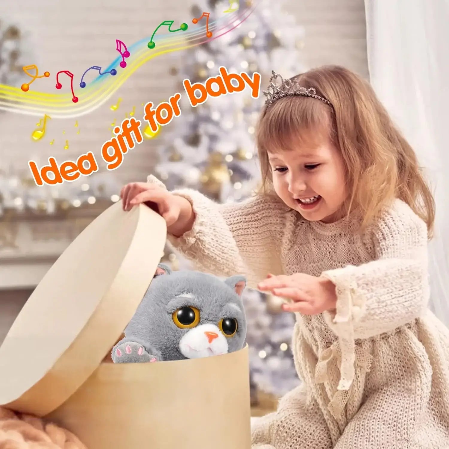 Lovitzo Interactive Singing & Dancing Cat Musical Toy for Babies & Toddlers