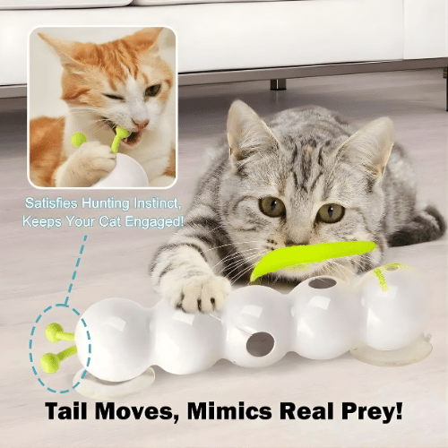 KittySpin Toy – Turn Boredom Into Pure Hunting Fun - Lovitzo