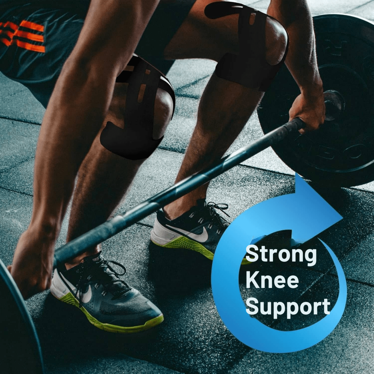 Knee Brace | Pre - Cut Kinesiology Tape | Breathable Knee Support | Flexonix - Lovitzo