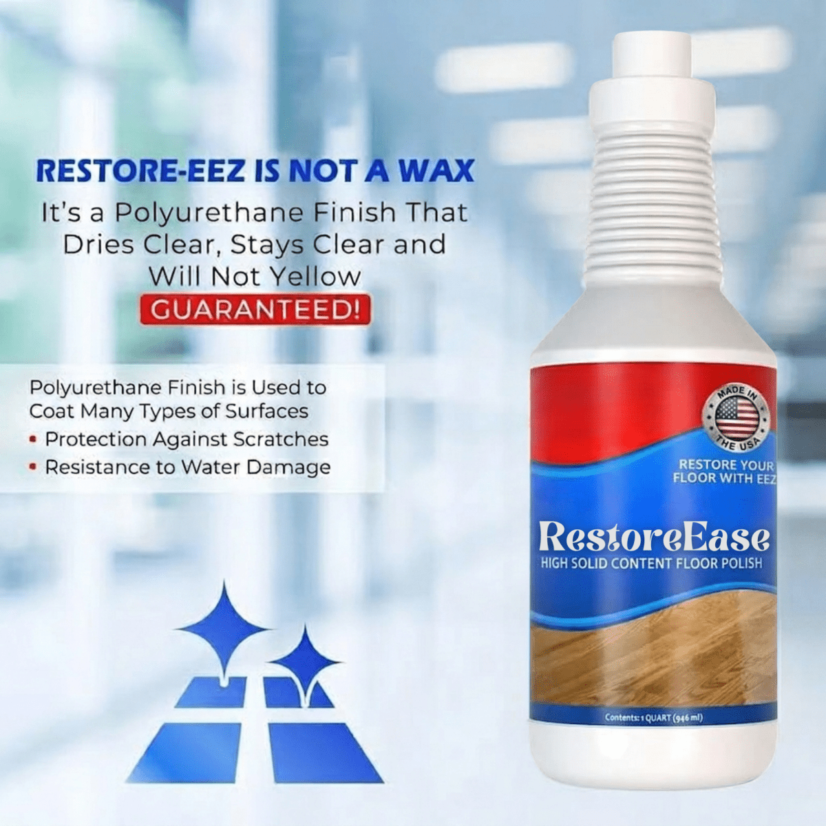 Last Day 50% OFF | RestoreEase – Clean - llx Floor Restorer – Shine & Protect Instantly - Lovitzo
