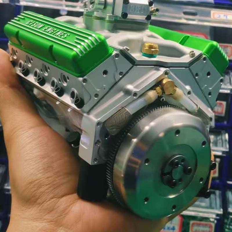Last Day Promotion 50% OFF | IronV8 – Real Gas Engine Model Kit - Lovitzo