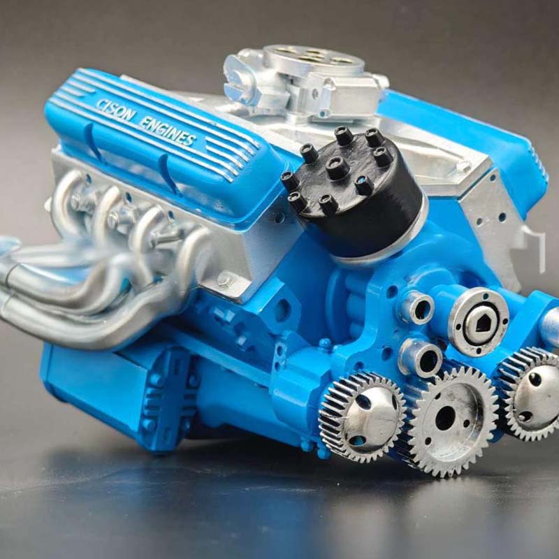 Last Day Promotion 50% OFF | IronV8 – Real Gas Engine Model Kit - Lovitzo