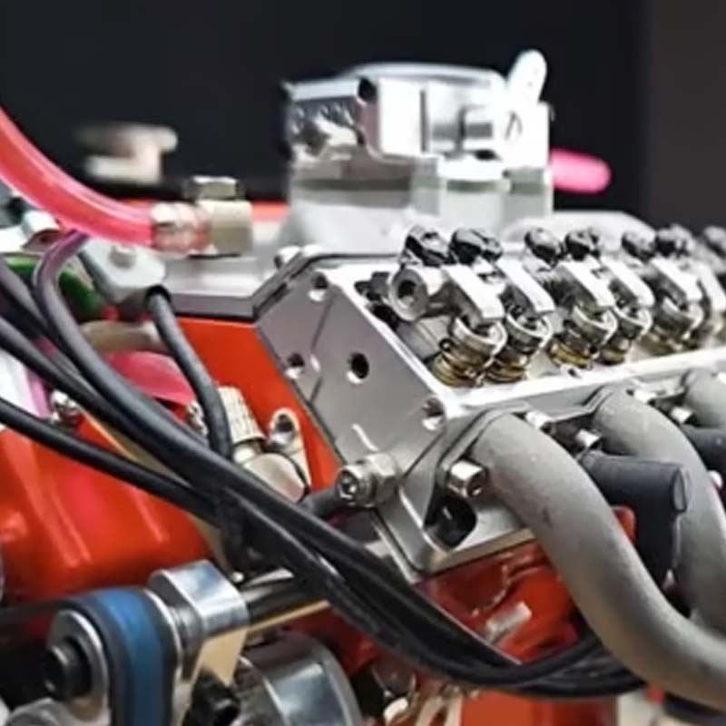 Last Day Promotion 50% OFF | IronV8 – Real Gas Engine Model Kit - Lovitzo