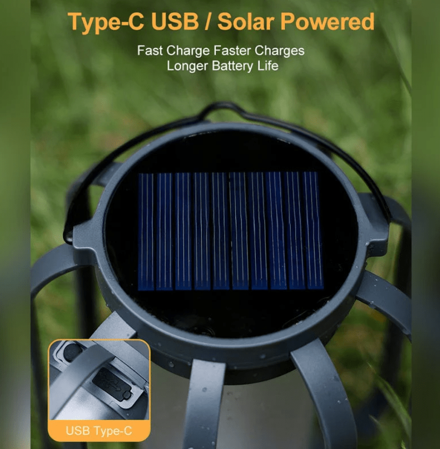 【LAST DAY SALE】SolarFlare™ Solar Lantern Outdoor Lamp - Lovitzo