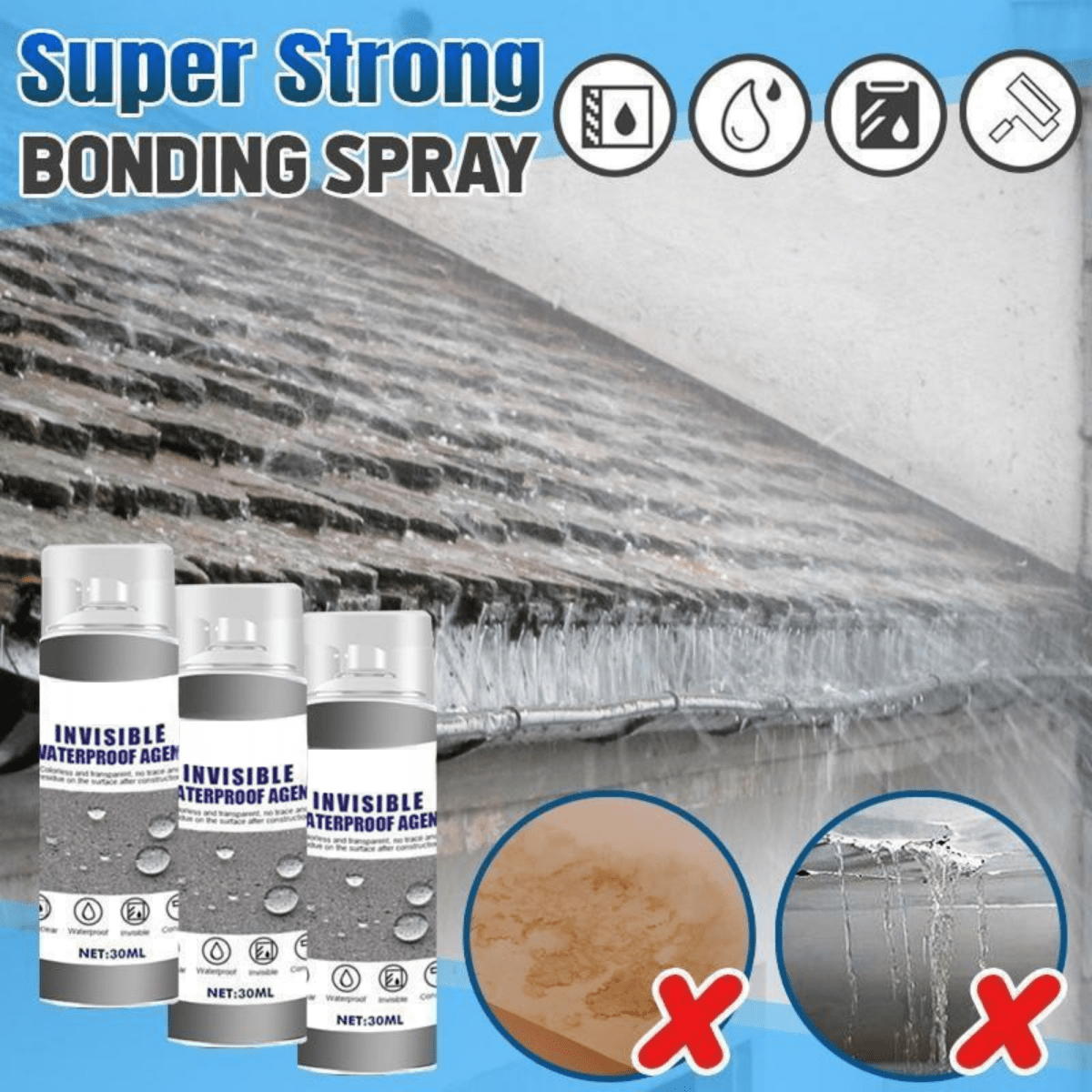 LeakShield – Waterproof Sealing Spray [Last Day of Discount] - Lovitzo