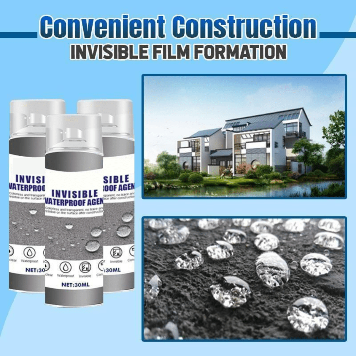 LeakShield – Waterproof Sealing Spray [Last Day of Discount] - Lovitzo