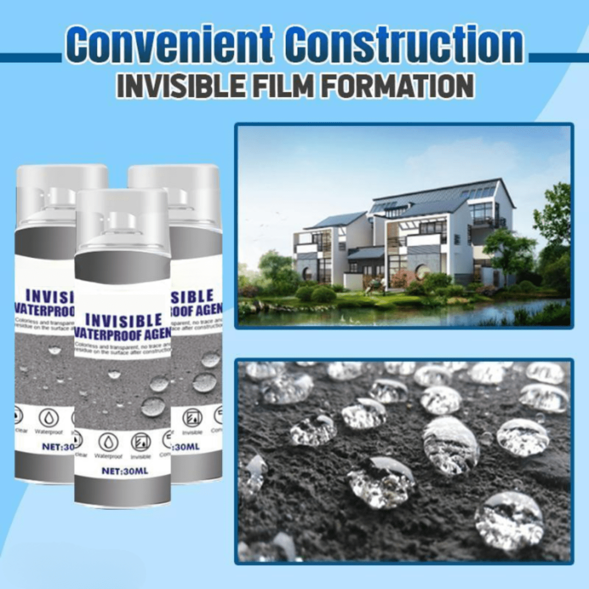 LeakShield – Waterproof Sealing Spray [Last Day of Discount] - Lovitzo