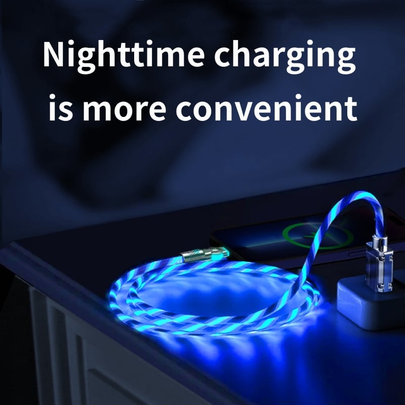 LightLink™ / 540° Rotating Fast Charging Cable with Lights - Lovitzo
