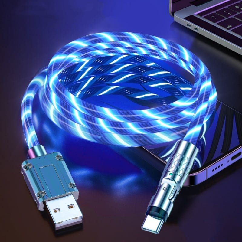 LightLink™ / 540° Rotating Fast Charging Cable with Lights - Lovitzo