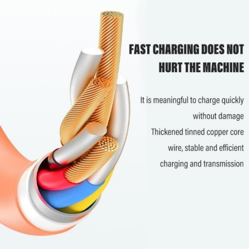 LightLink™ / 540° Rotating Fast Charging Cable with Lights - Lovitzo