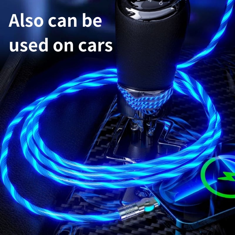 LightLink™ / 540° Rotating Fast Charging Cable with Lights - Lovitzo