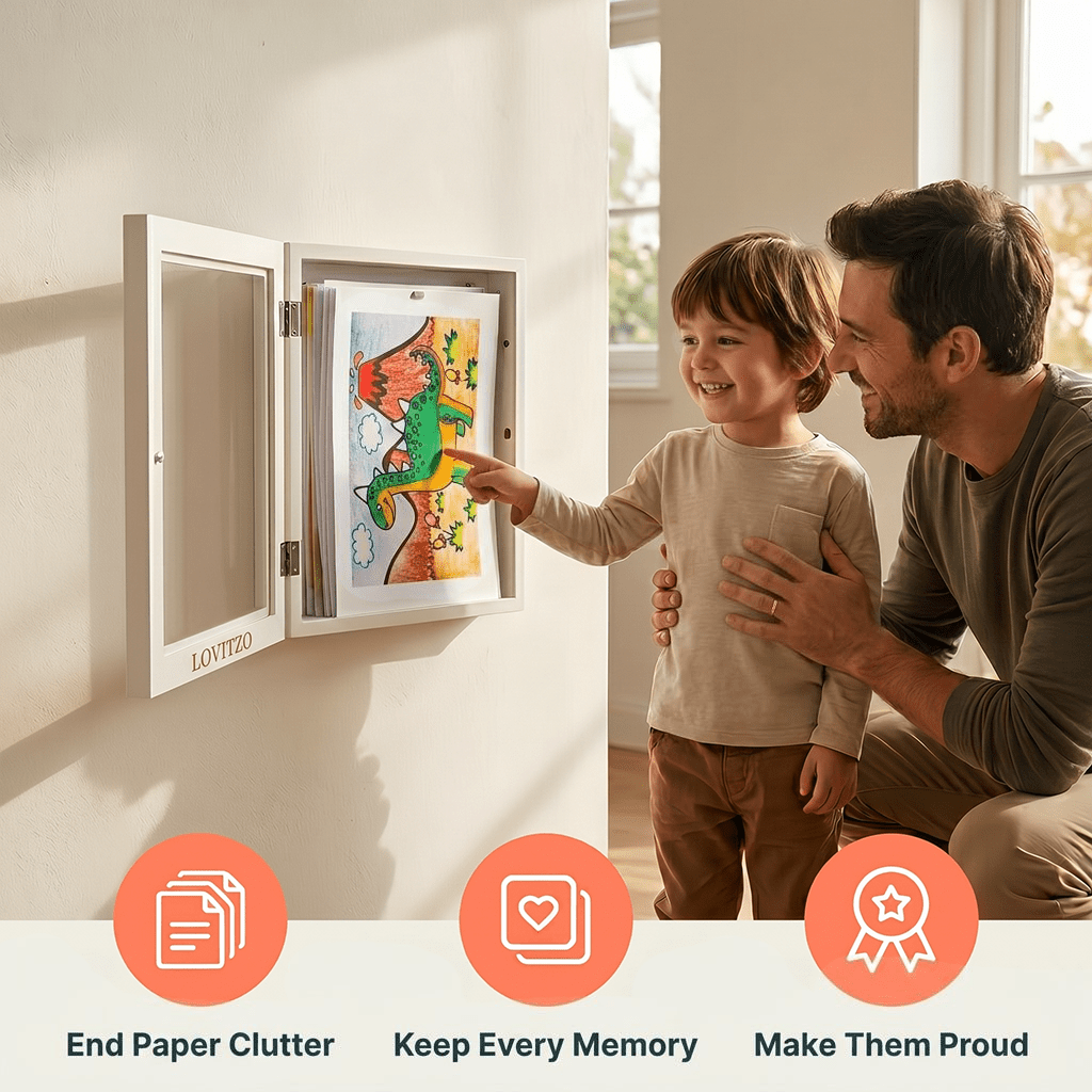 Little Memories - Kids Drawing Frame - Lovitzo