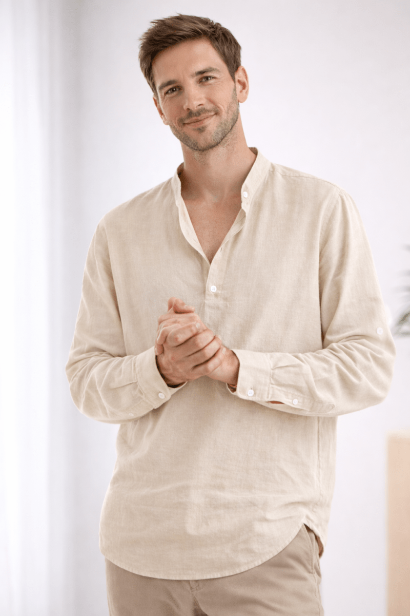 Lovitzo – Elegant shirt with collar - Lovitzo